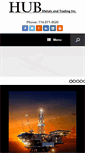 Mobile Screenshot of hubmetalsandtrading.com